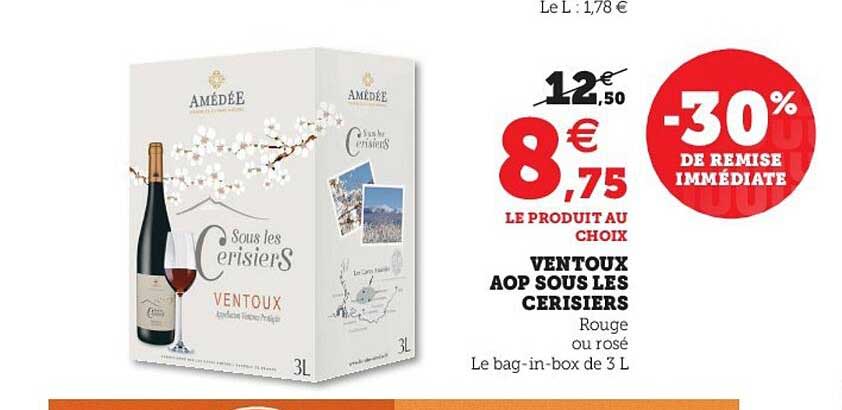 Ventoux Aop Sous Les Cerisiers