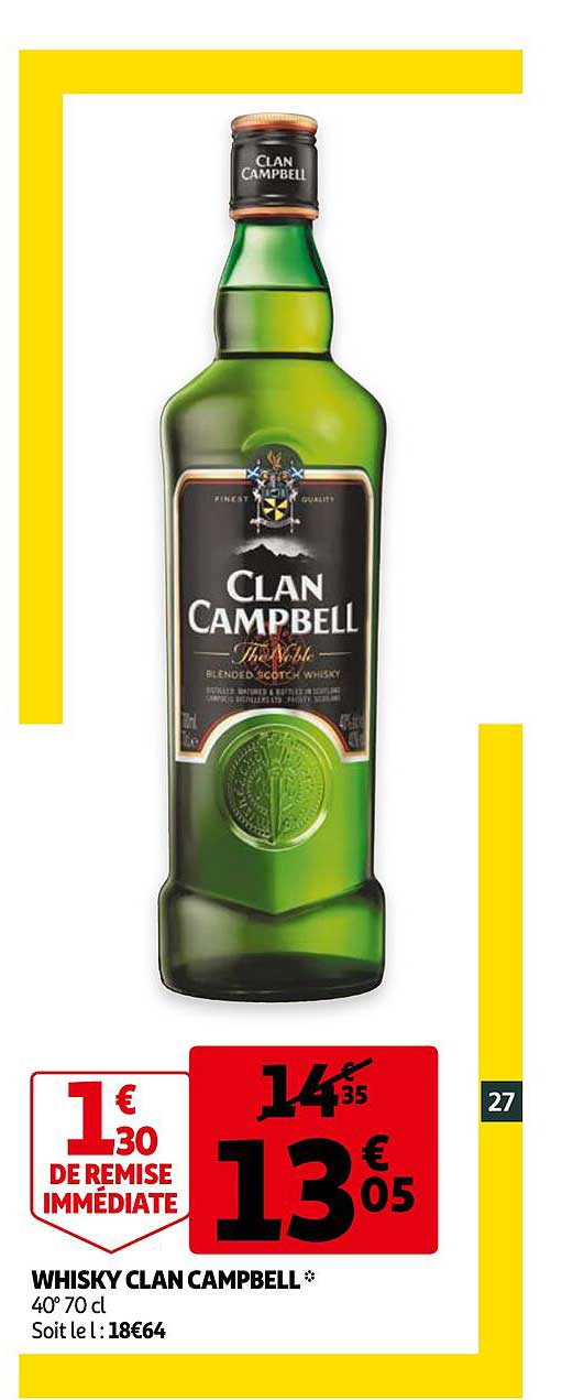 whisky clan campbell