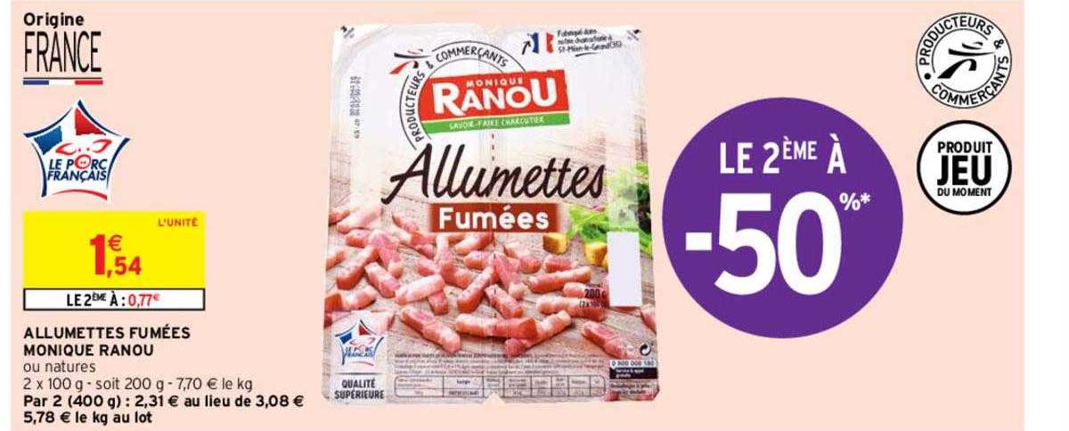 allumettes fumées monique ranou