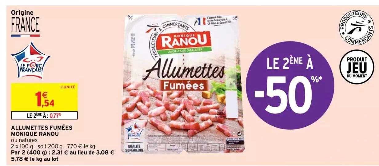 allumettes fumées monique ranou