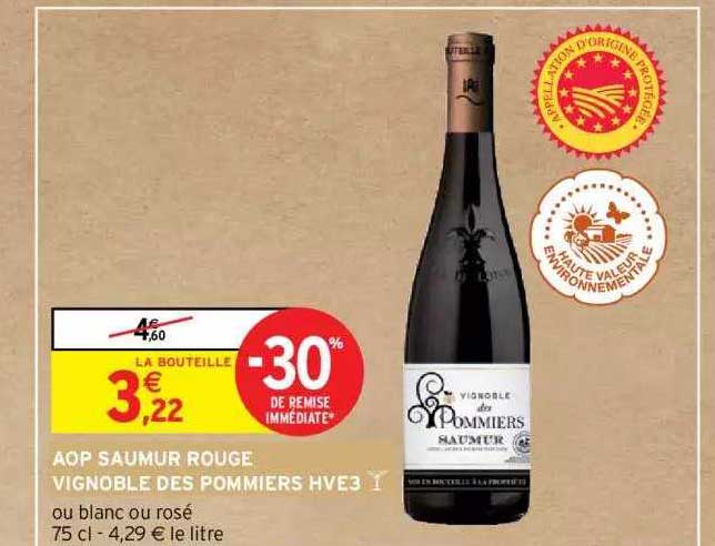 aop saumur rouge vignoble des pommiers hve3