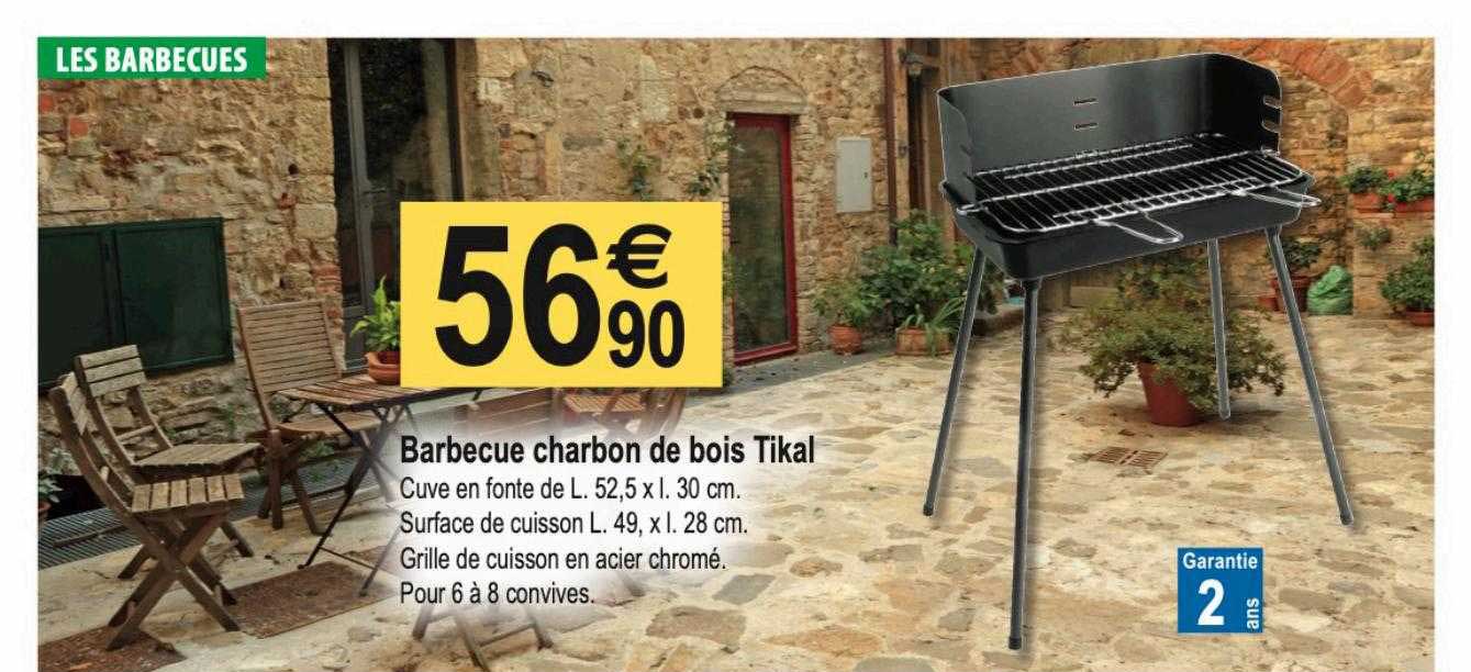 Barbecue Charbon De Bois Tikal