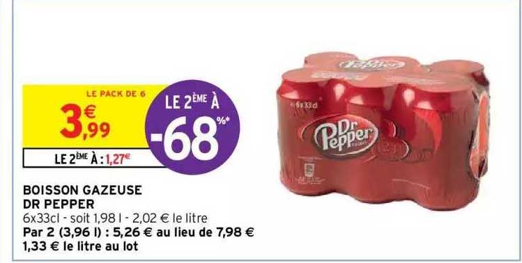 boisson gazeuse dr pepper