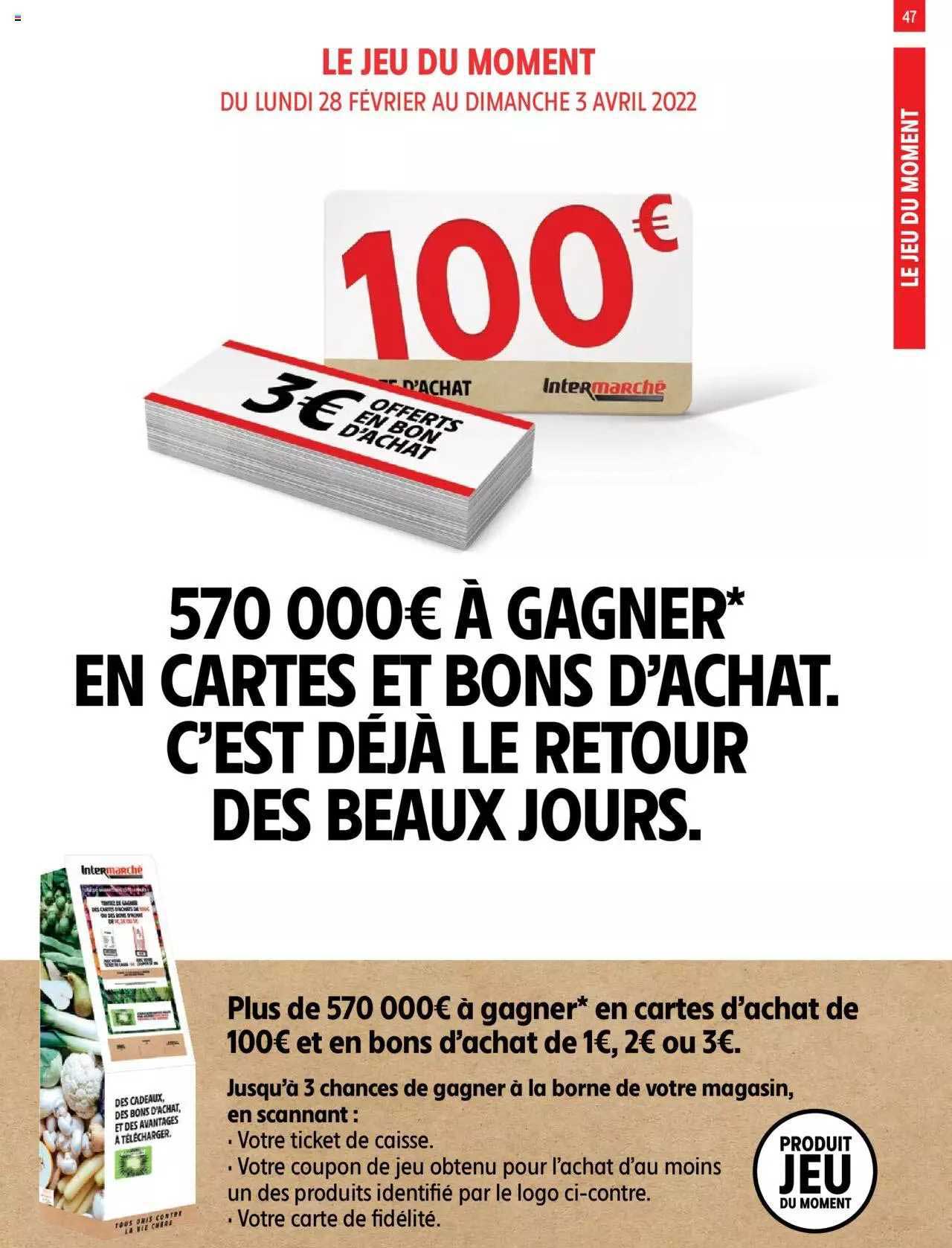 cartes et bons d'achat