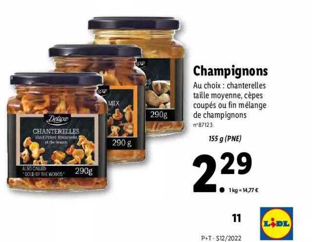 Champignons Deluxe