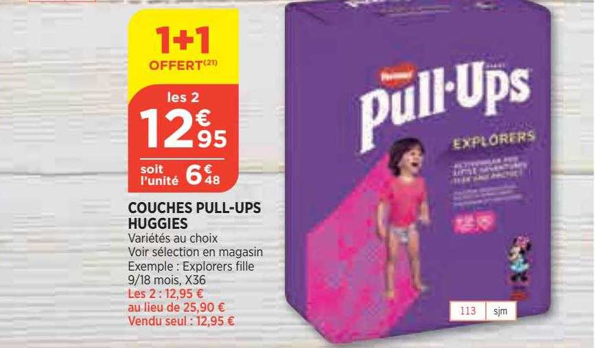 couches pull-ups huggies