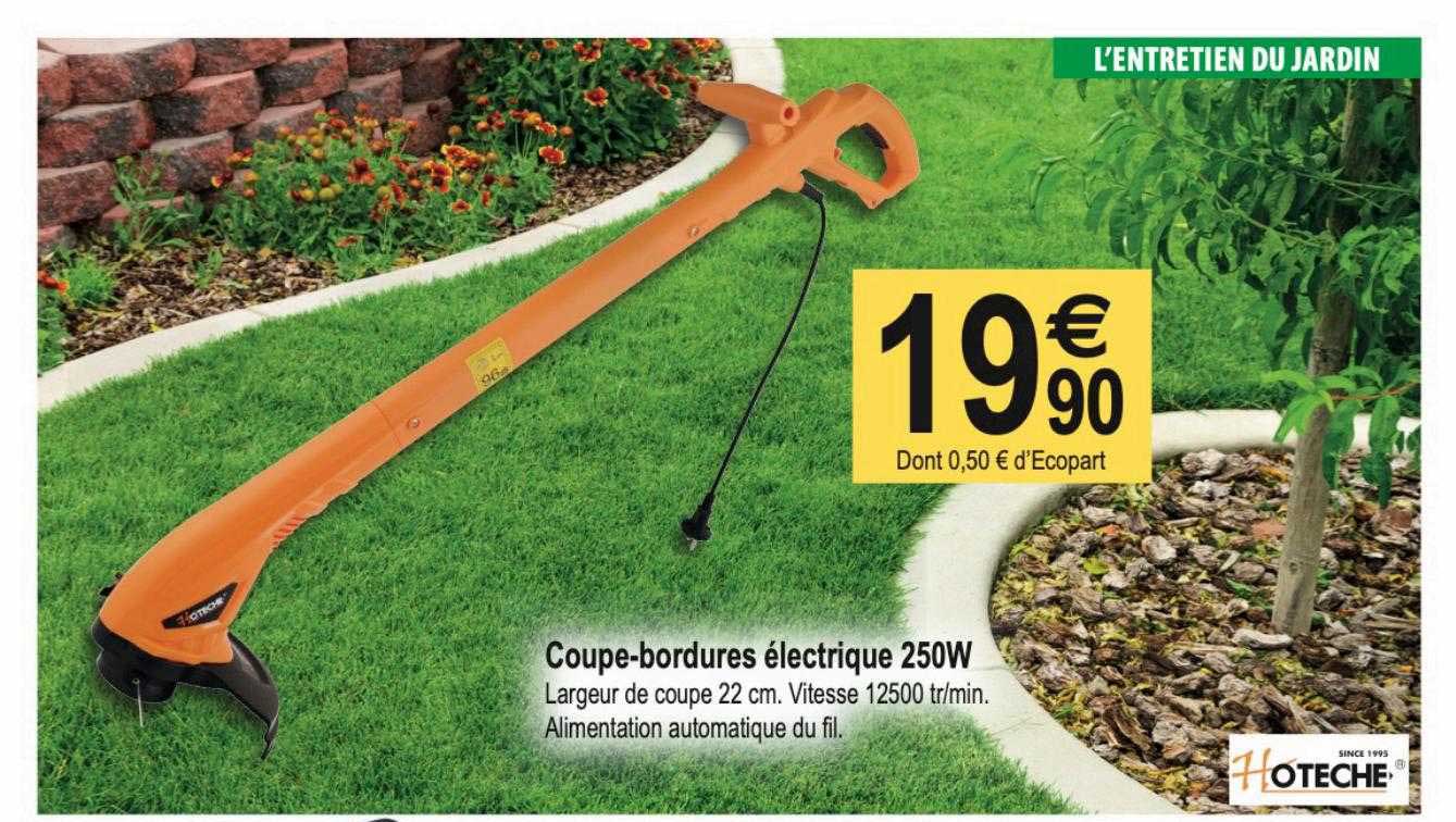 coupe-bordures électrique 250w