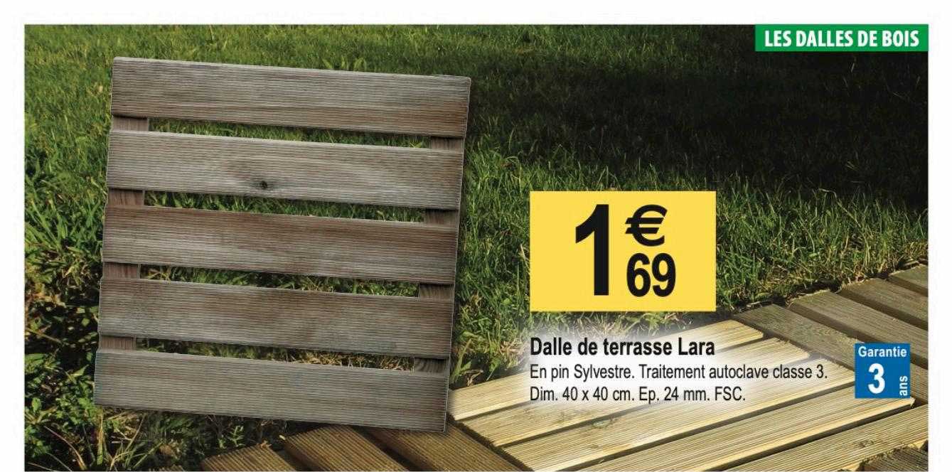 dalle de terrasse lara