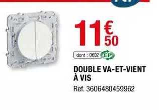 double va-et-vient à vis