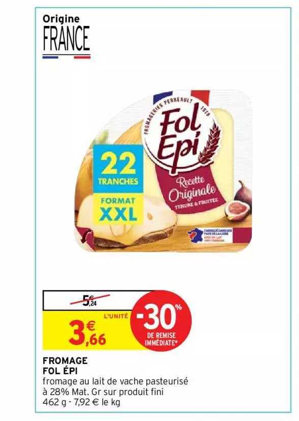 fromage fol épi