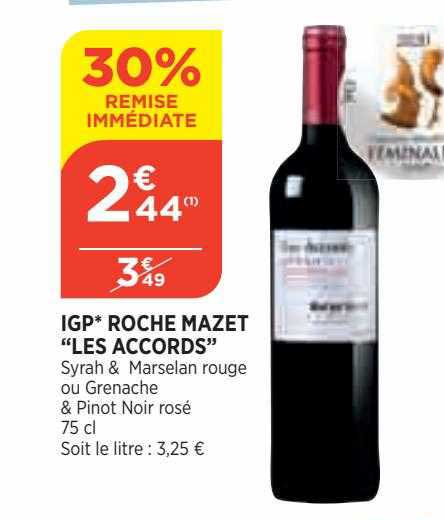 igp roche mazet "les accords"