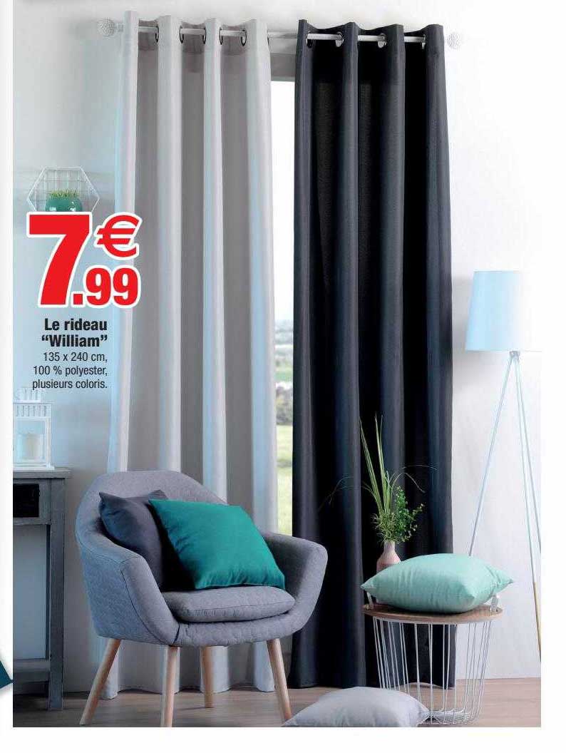 Le Rideaux "william"