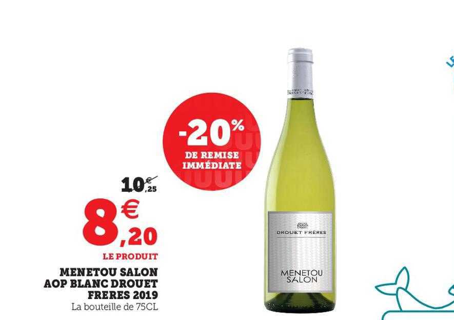 menetou salon aop blanc drouet frères 2019