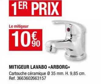 Mitigeur Lavabo «arborg»