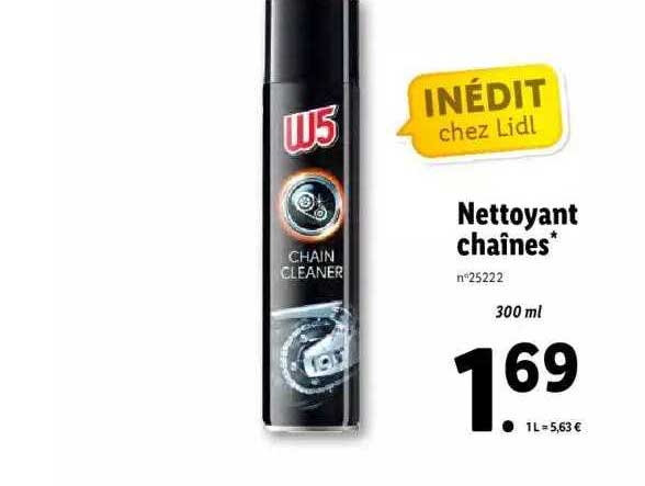 nettoyant chaînes w5