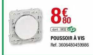 poussoir à vis