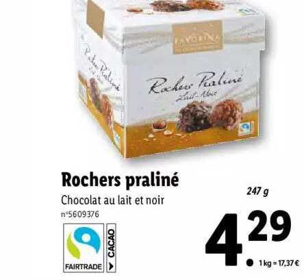 Rochers Praliné Favorina