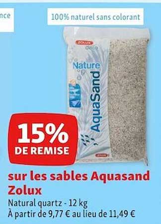 Sables Aquasand Zolux