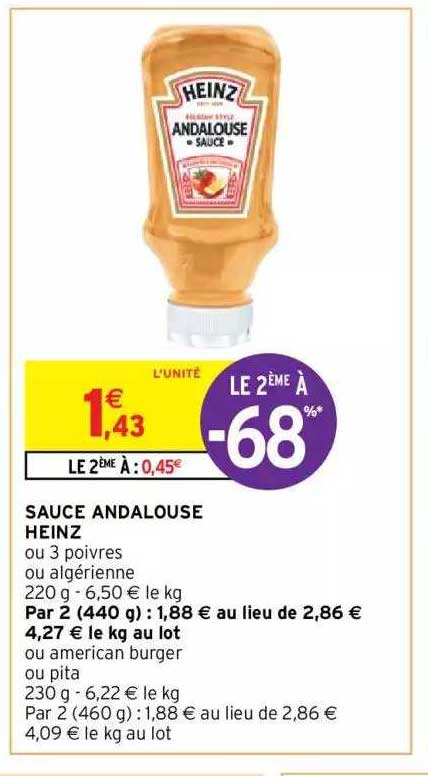 sauce andalouse heinz