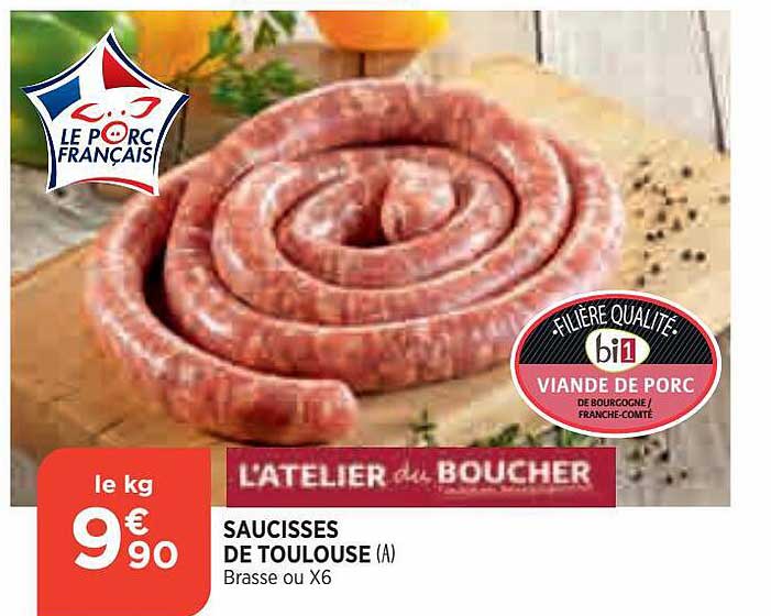 Saucisses De Toulouse