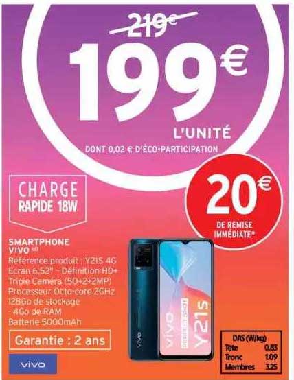 smartphone vivo  y21s 4g