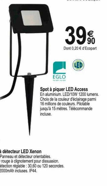 spot à piquer led access