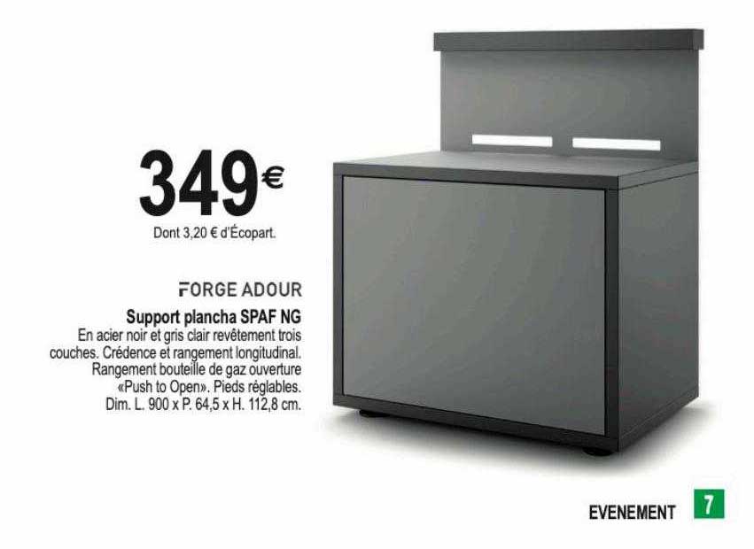 support plancha spaf ng forge adour