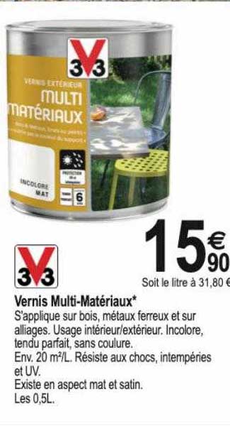 vernis multi-matériaux v33