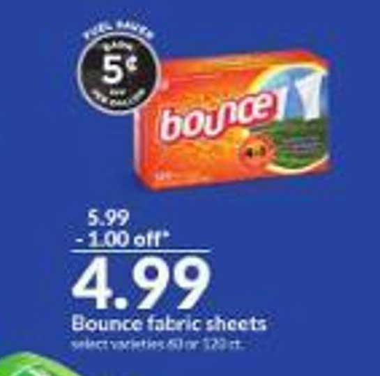 bounce fabric sheets