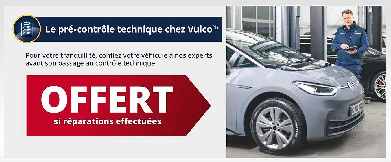 le pré-contrôle technique chez vulco
