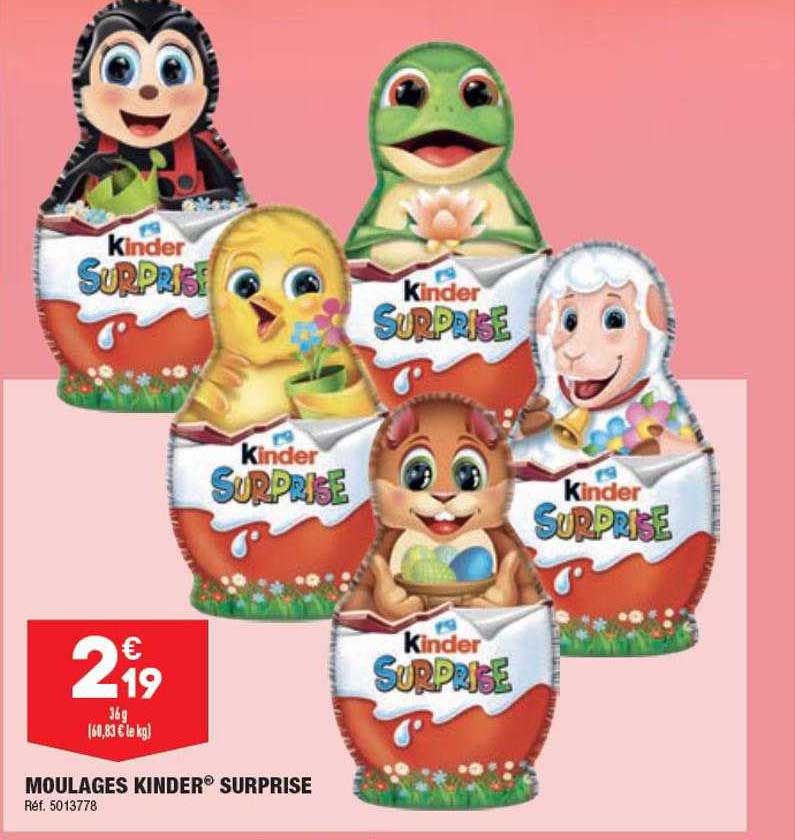 moulages kinder surprise