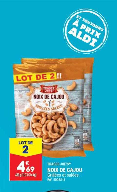 Noix De Cajou Trader Joe's
