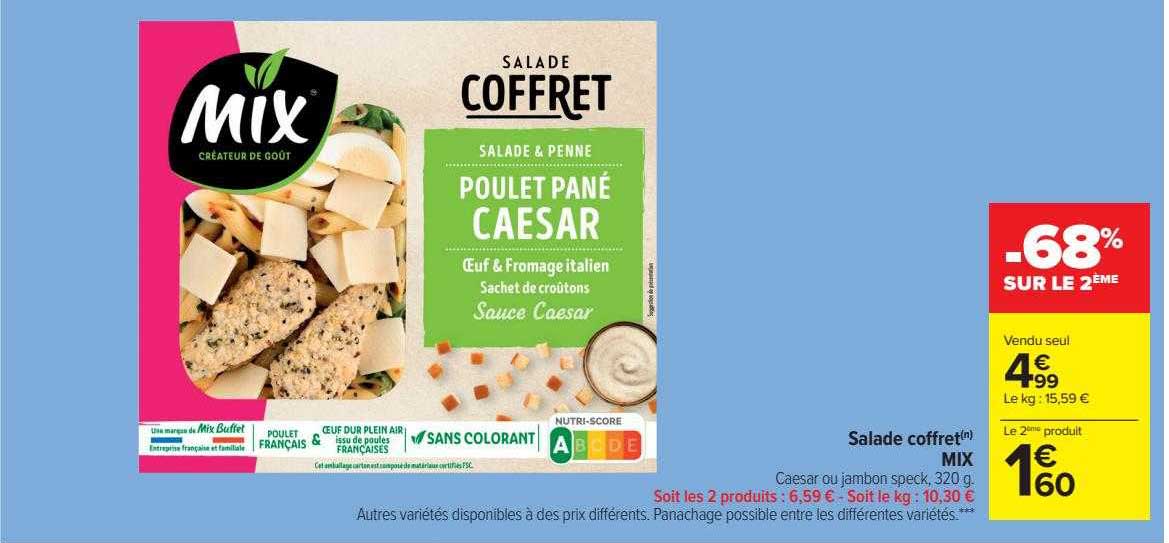 Salade Coffret Mix
