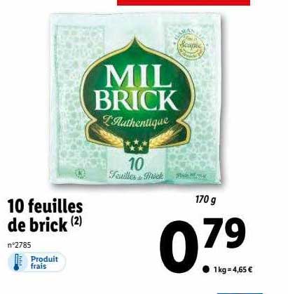 10 Feuilles De Brick