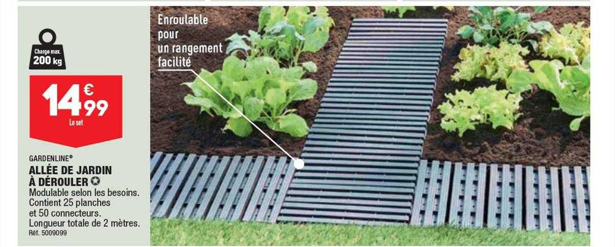 Allée De Jardin à Dérouler Gardenline