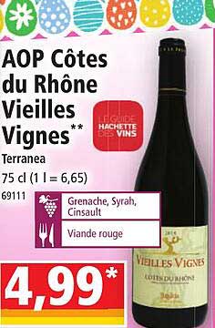 aop côtes du rhône vieilles vignes
