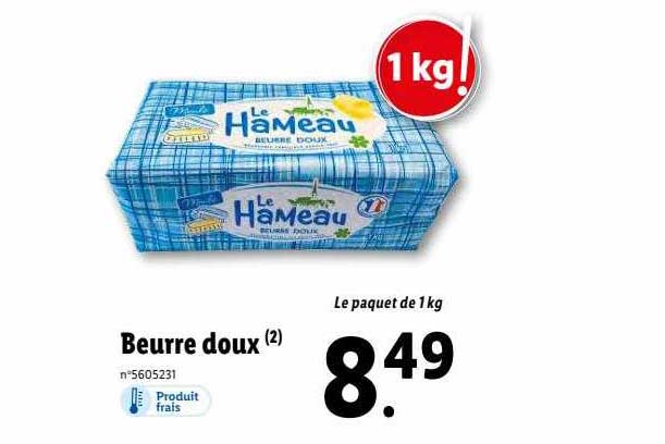 Beurre Doux Le Hameau