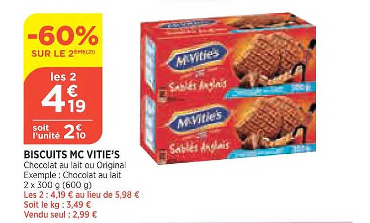 biscuits mc vitie's