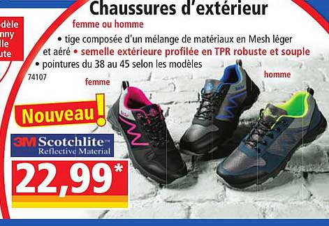 chaussures d'extérieur femme ou homme