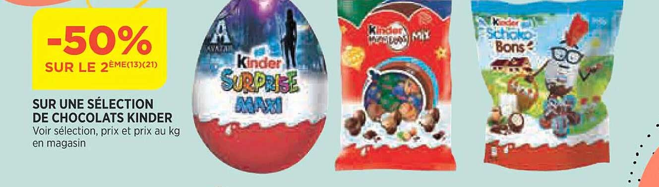 Chocolats Kinder