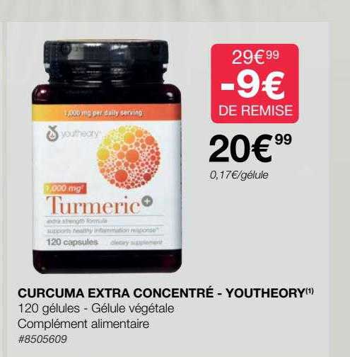 Curcuma Extra Concentré - Youtheory