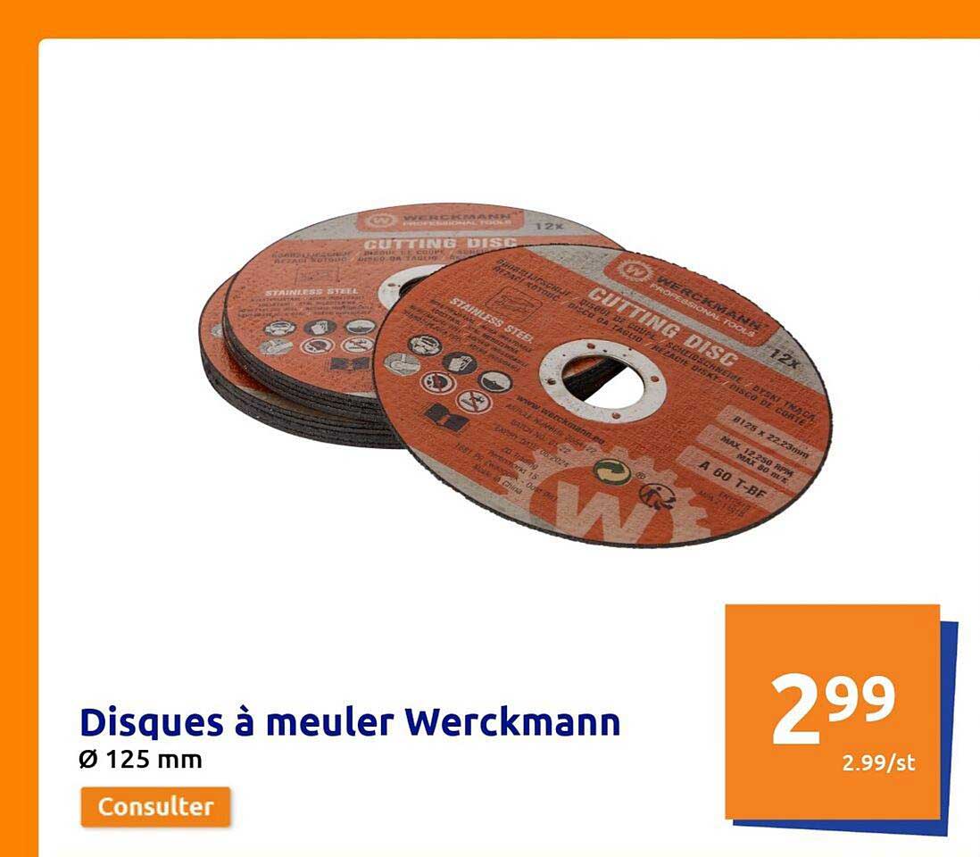 disques à meuler werckmann