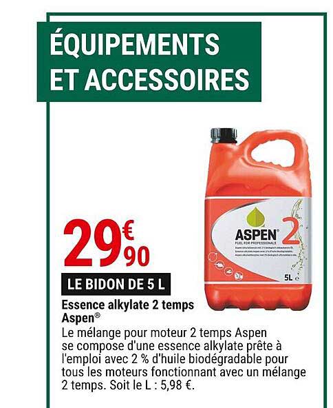 Essence Alkylate 2 Temps Aspen