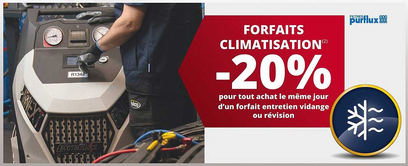 Forfaits Climatisation