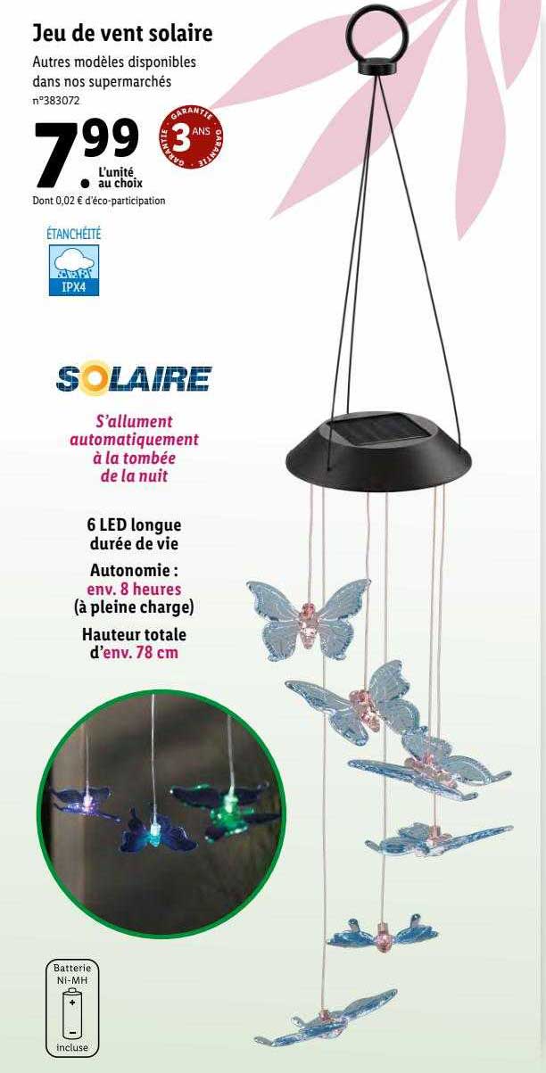 jeu de vent solaire