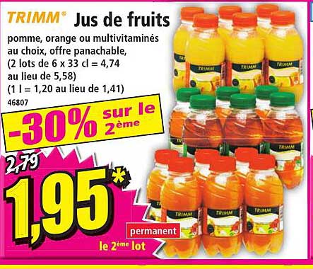 Jus De Fruits Trimm
