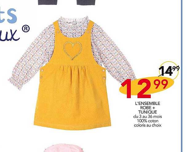 l'ensemble robe + tunique