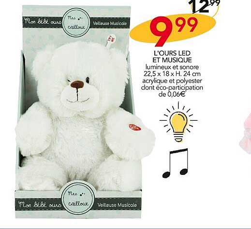 l'ours led et musique