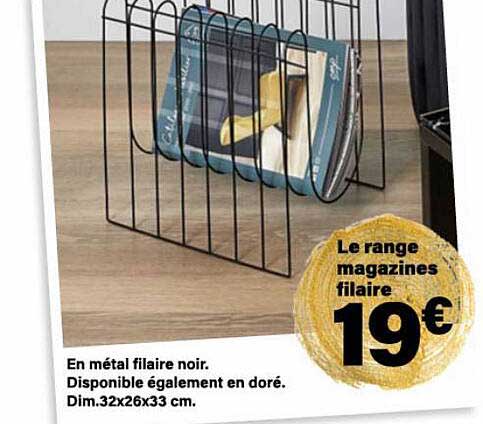 le range magazines filaire