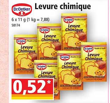 levure chimique dr. oetker